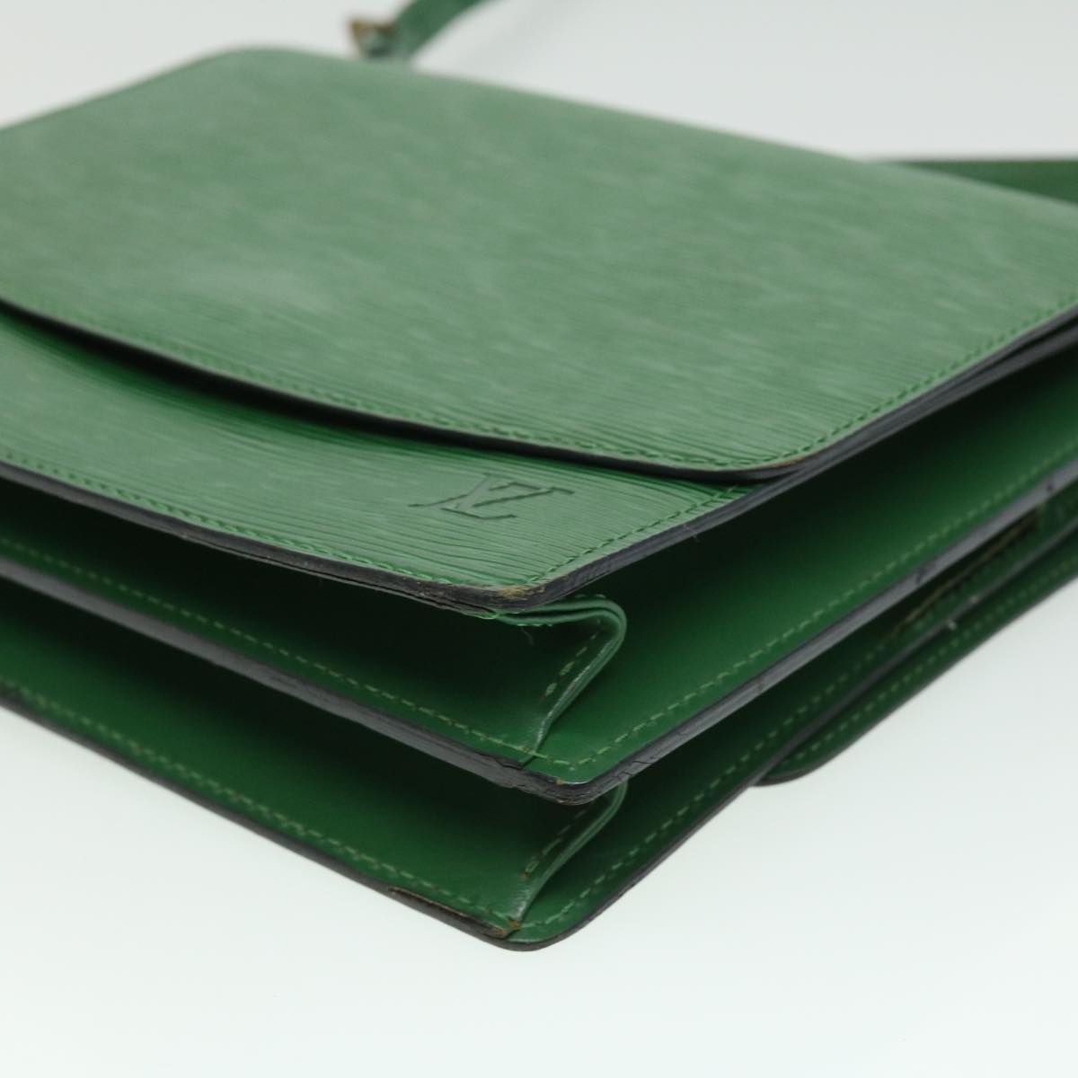 LOUIS VUITTON Epi Grenel Shoulder Bag Green M52364 LV 31936