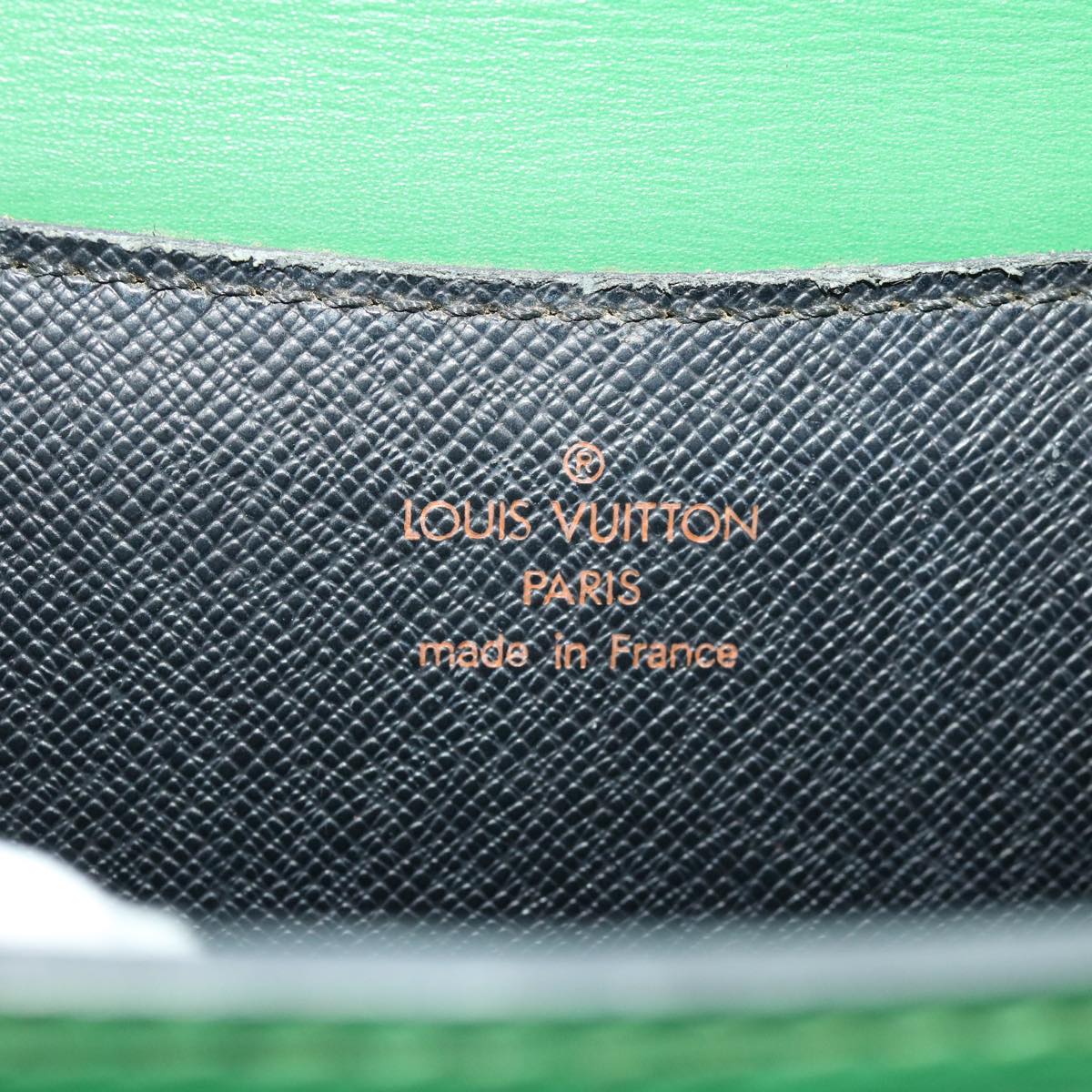 LOUIS VUITTON Epi Grenel Shoulder Bag Green M52364 LV 31936