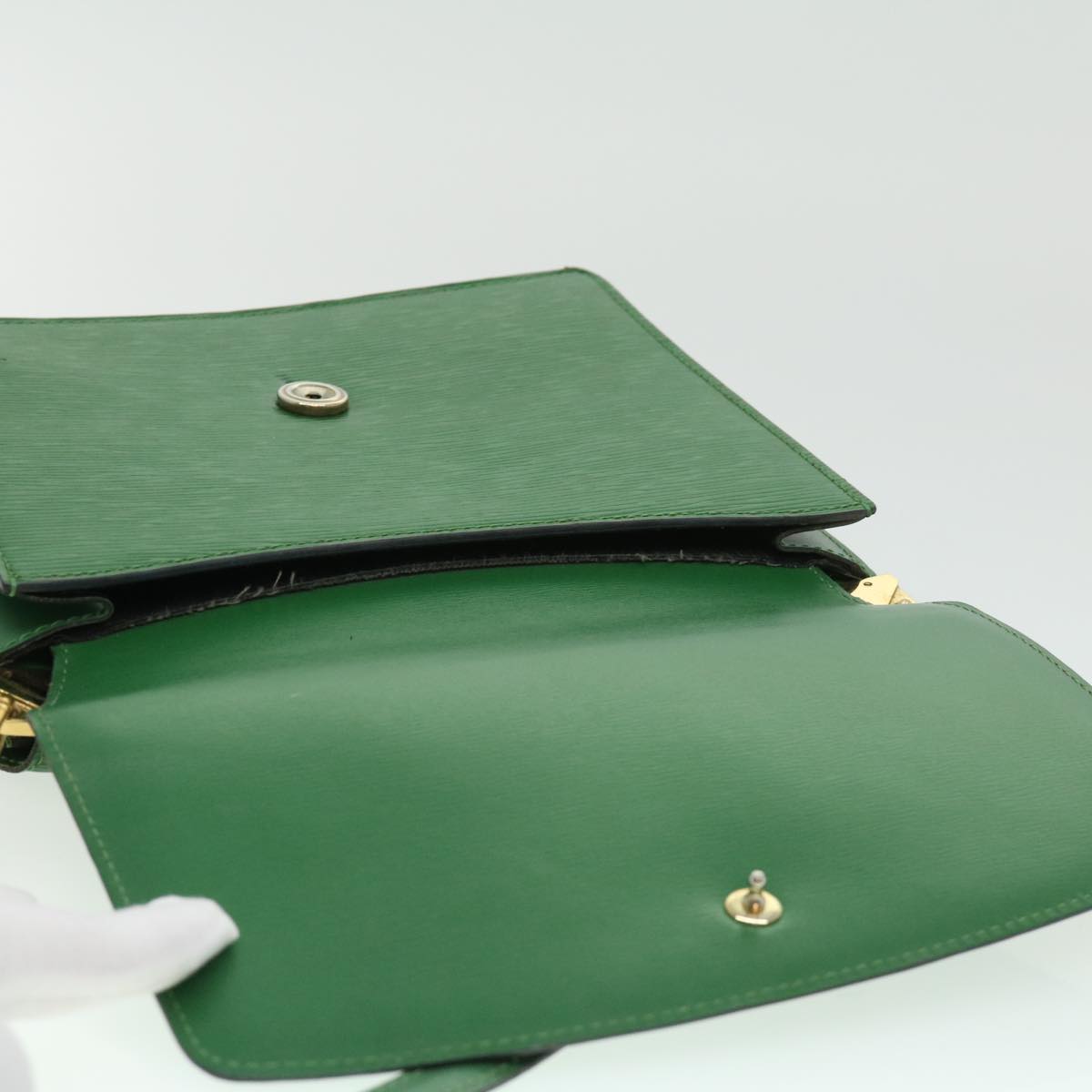 LOUIS VUITTON Epi Grenel Shoulder Bag Green M52364 LV 31936
