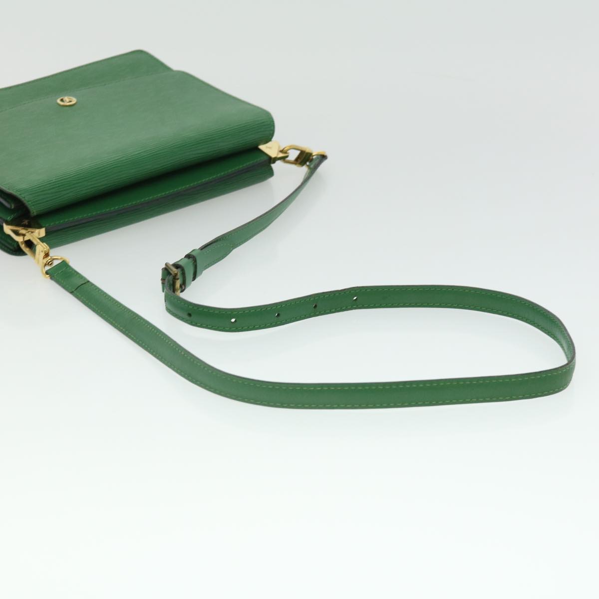 LOUIS VUITTON Epi Grenel Shoulder Bag Green M52364 LV 31936