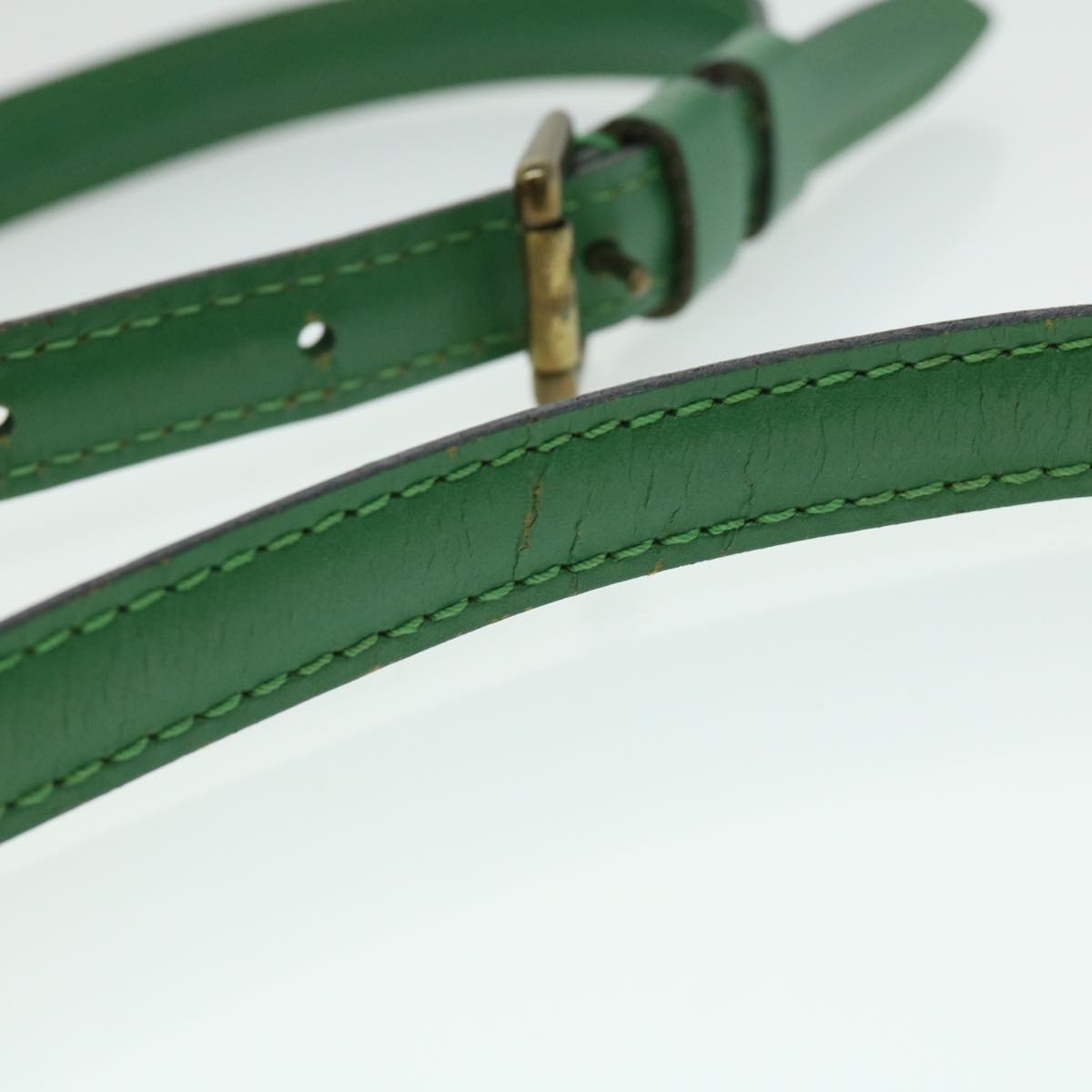 LOUIS VUITTON Epi Grenel Shoulder Bag Green M52364 LV 31936