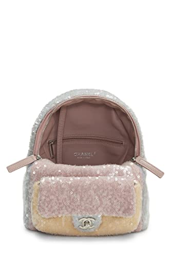 Chanel,  Multicolor Sequin Waterfall Backpack Mini, Multi