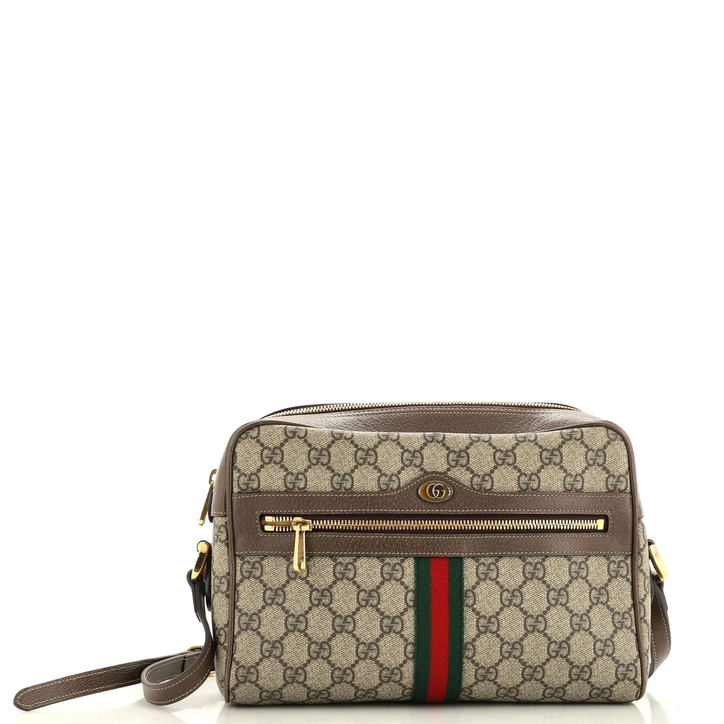 Luxury Gucci Trending 2025 Ophidia Shoulder Bag GG Coated Canvas Small