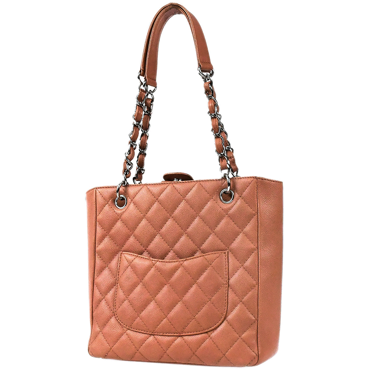 Luxury Chanel 2008-2009 Petite Shopping Tote PST SHW Caviar