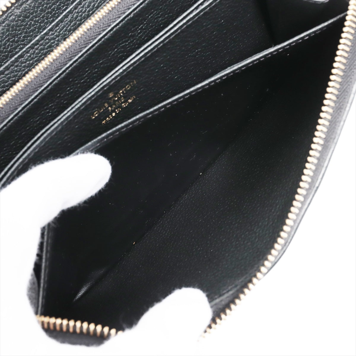 Louis Vuitton Implant  Wallet M61864 Noir Round Jeep Wallet