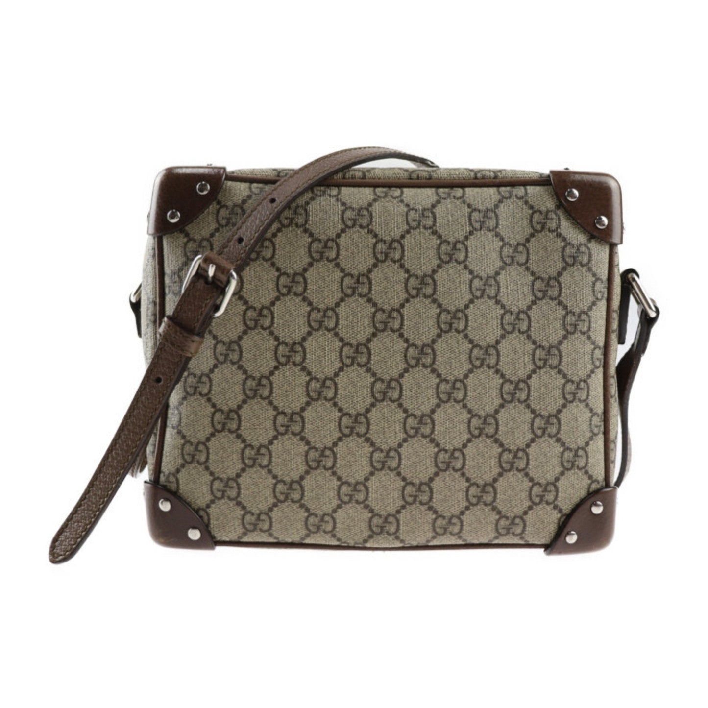 Luxury Gucci Trending 2025 Gg Supreme  Canvas Shoulder Bag ()