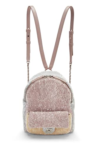 Chanel,  Multicolor Sequin Waterfall Backpack Mini, Multi