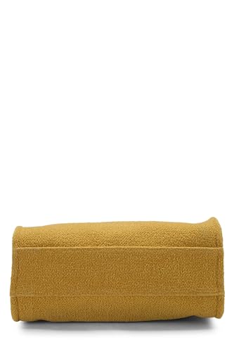 Chanel,  Yellow Boucle Deauville Tote Medium, Yellow