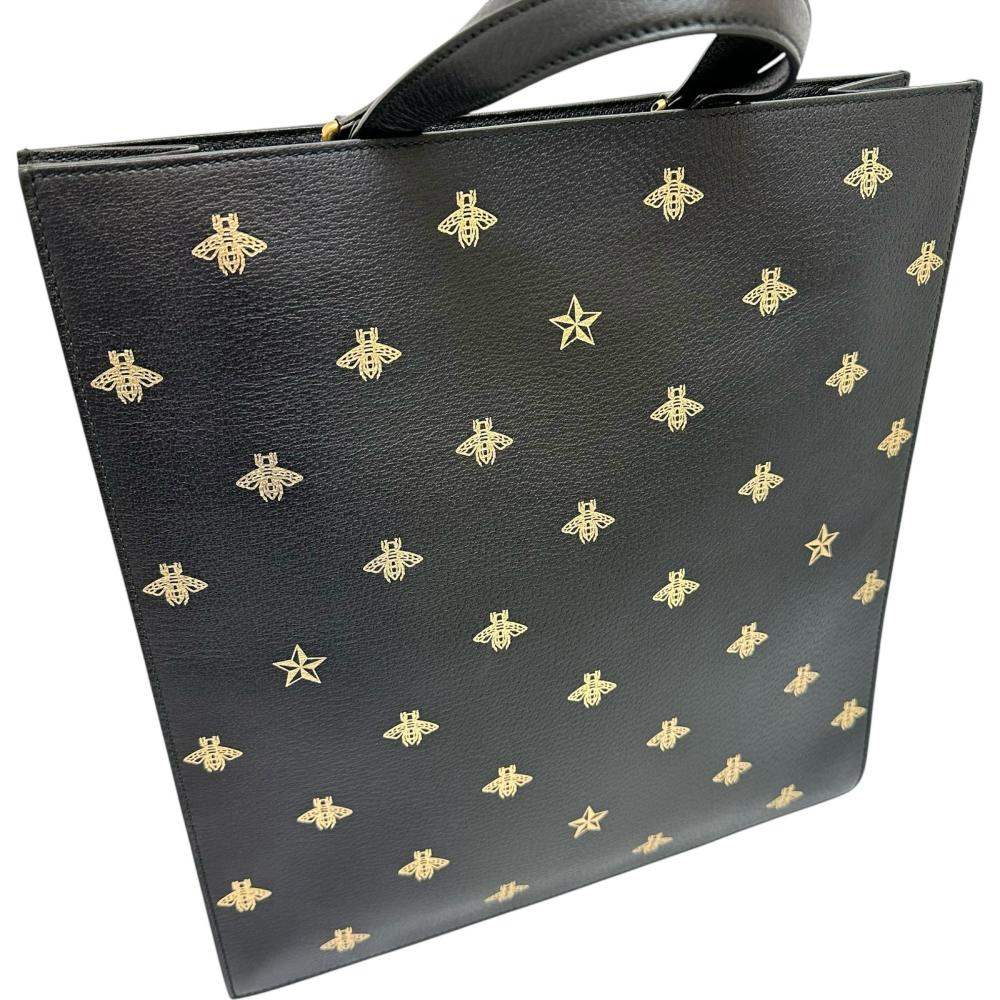 Gucci Leather 2WAY Hand Shoulder Tote Bag