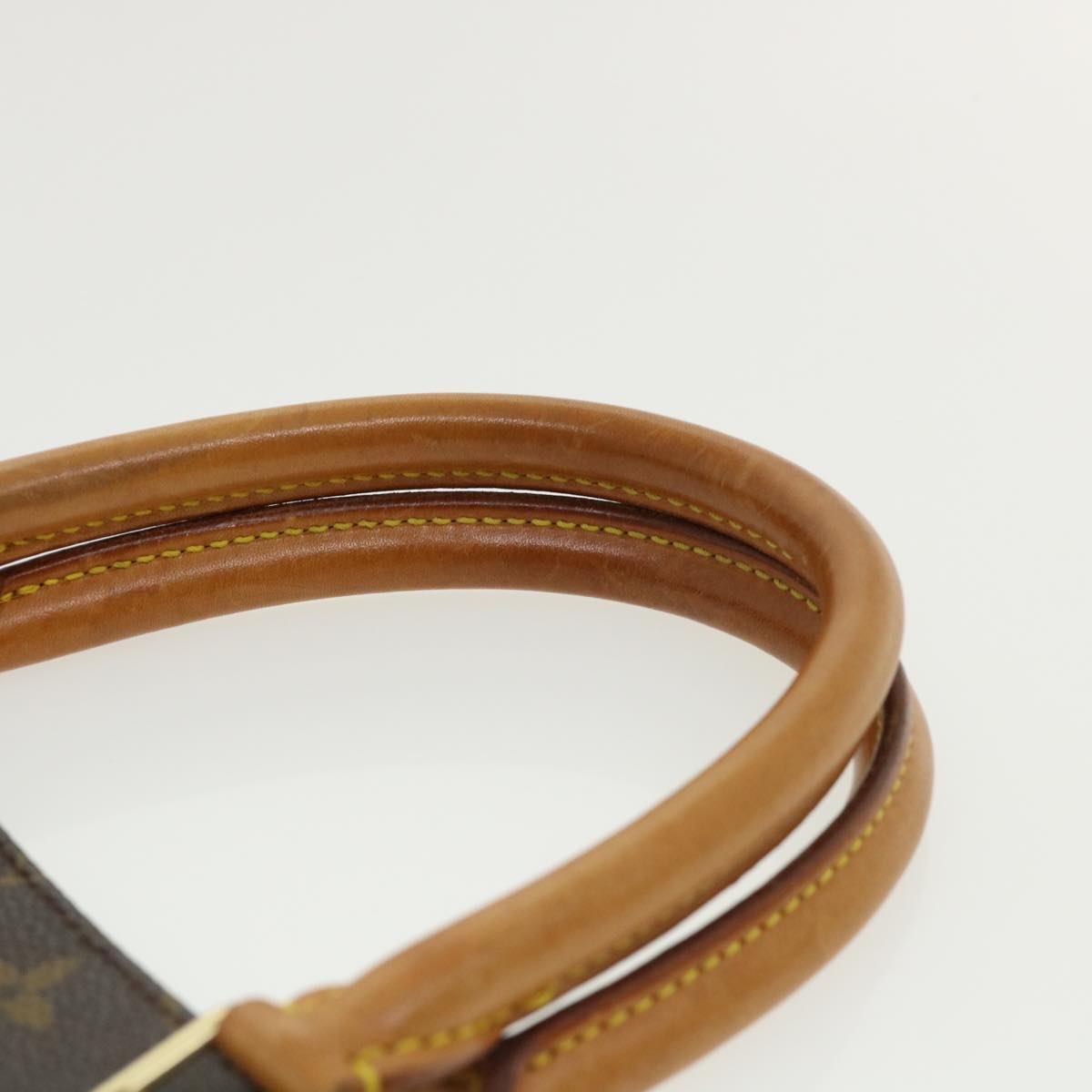 LOUIS VUITTON Monogram Sac Plat Hand Bag M51140 LV 32068