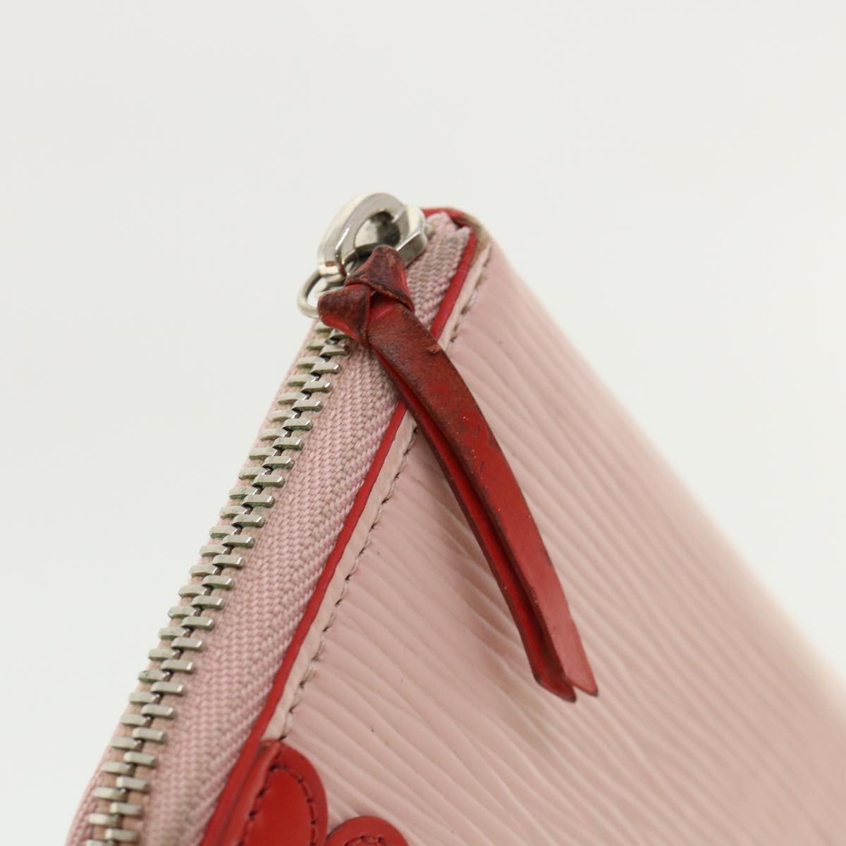 LOUIS VUITTON Epi Portefeuille Clemence Long Wallet Pink M62967 LV 32153