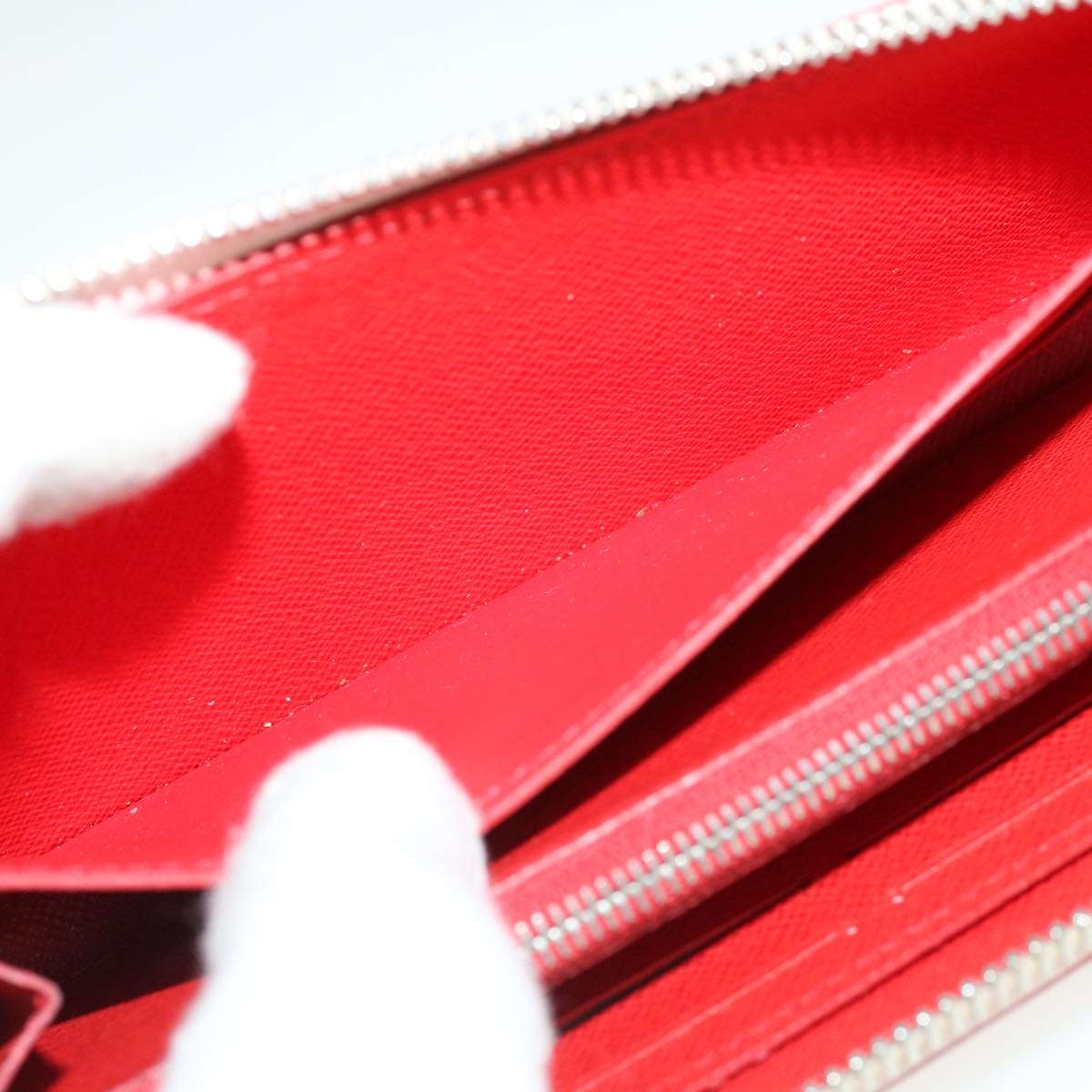 LOUIS VUITTON Epi Portefeuille Clemence Long Wallet Pink M62967 LV 32153