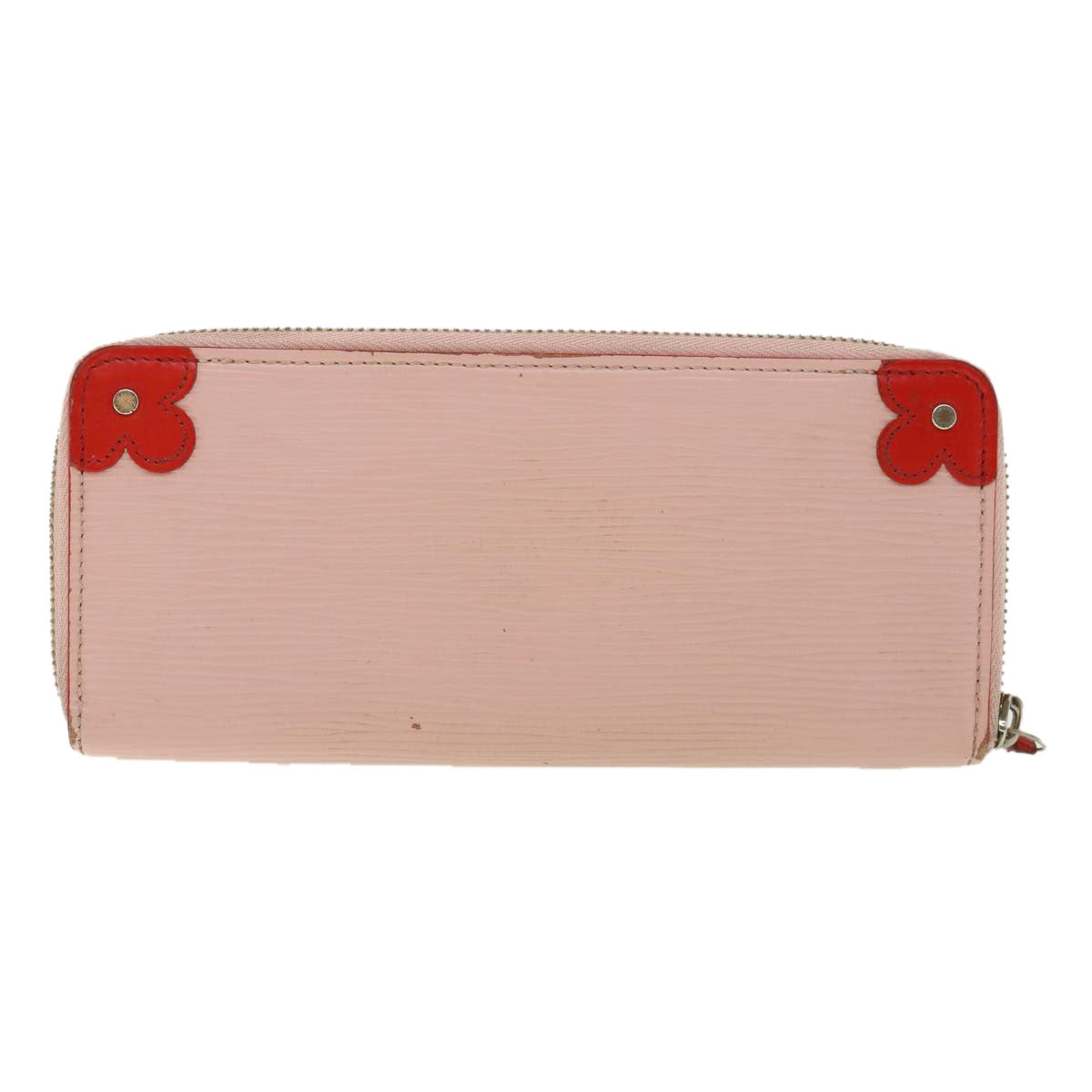 LOUIS VUITTON Epi Portefeuille Clemence Long Wallet Pink M62967 LV 32153