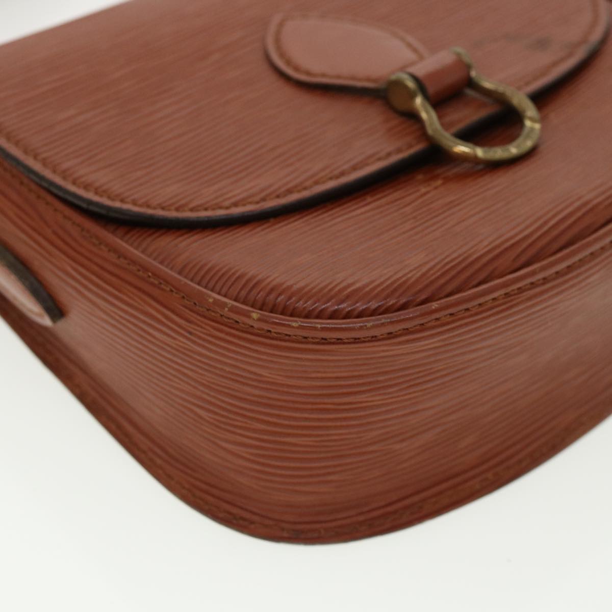 LOUIS VUITTON Epi Saint Cloud PM Shoulder Bag Brown LV 32162