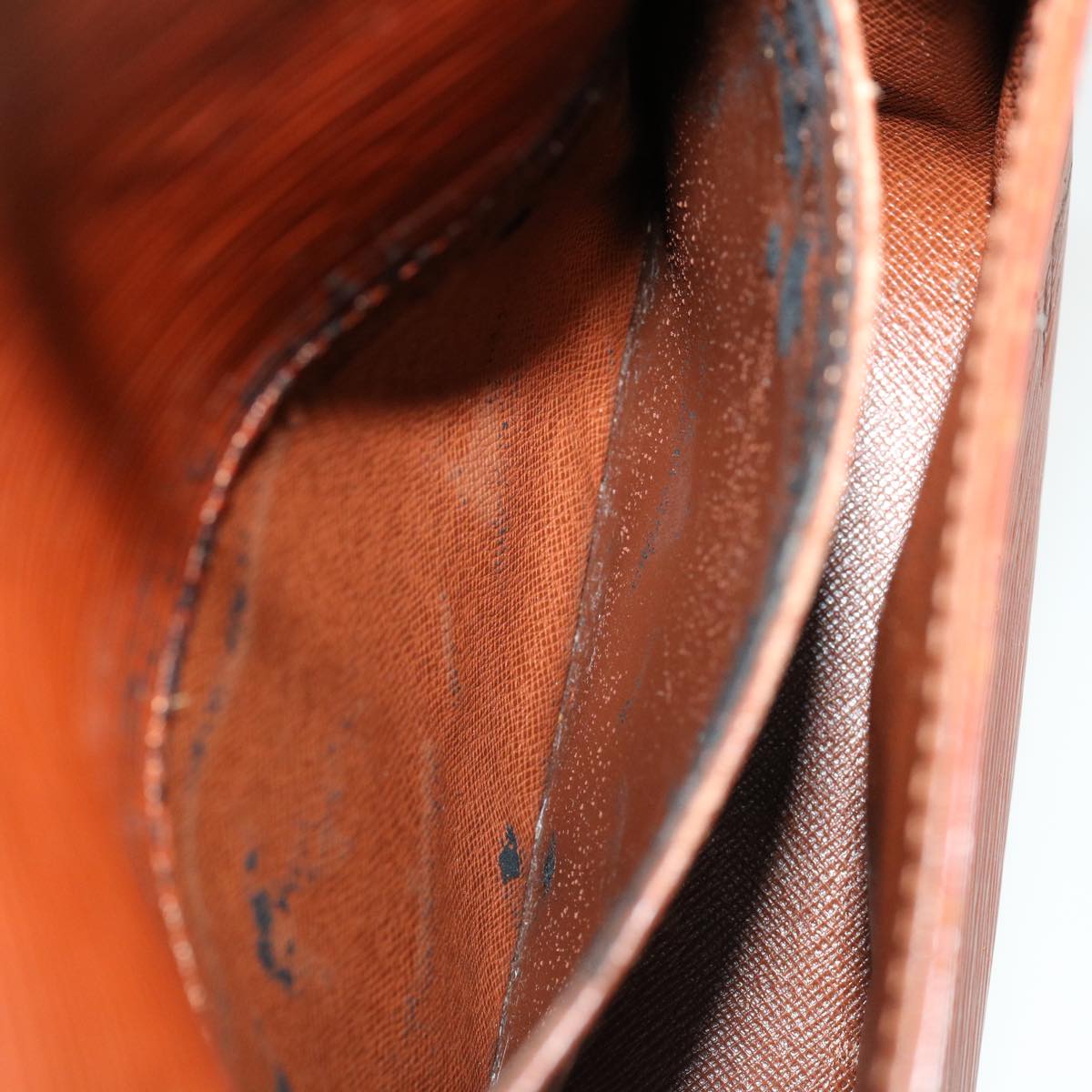 LOUIS VUITTON Epi Saint Cloud PM Shoulder Bag Brown LV 32162