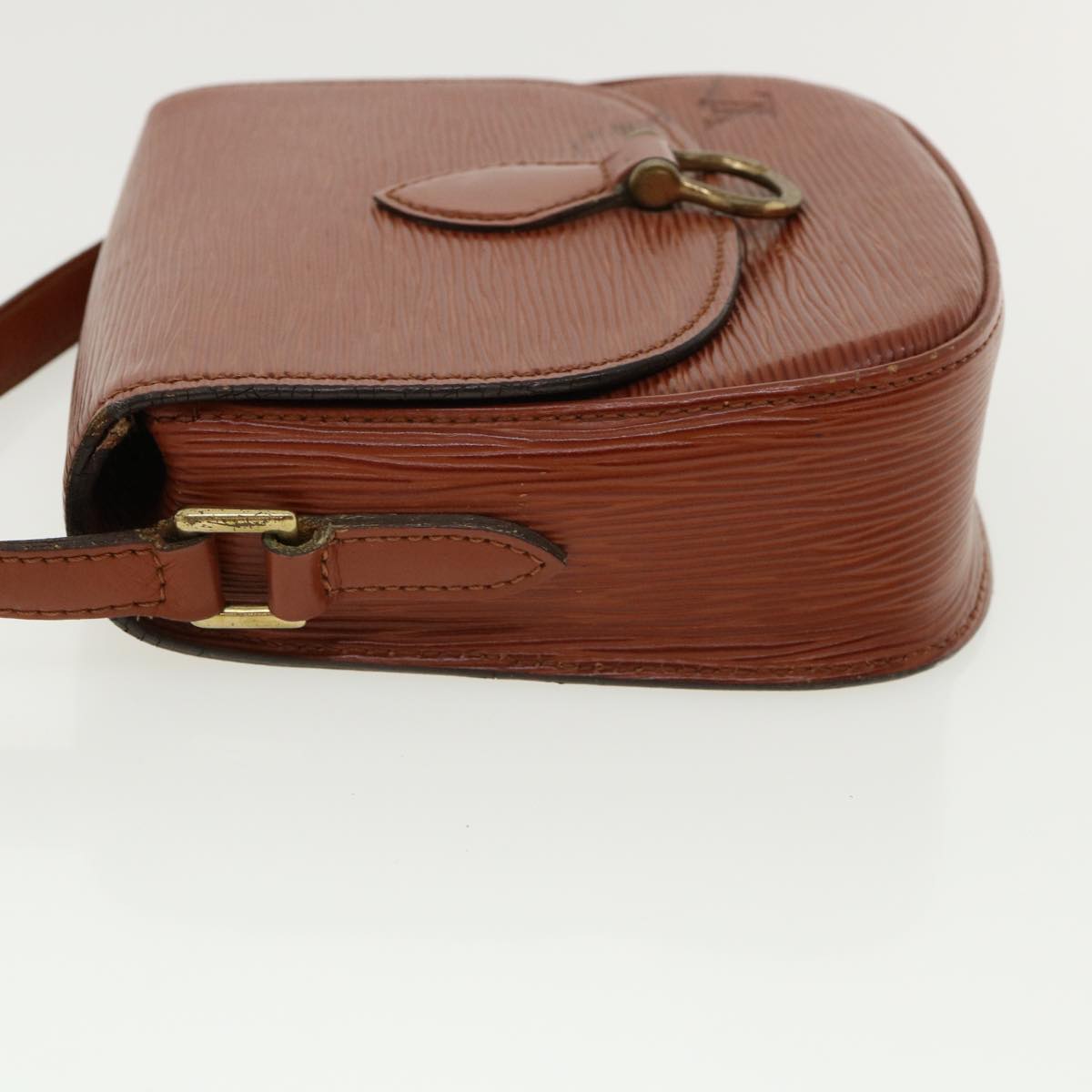 LOUIS VUITTON Epi Saint Cloud PM Shoulder Bag Brown LV 32162