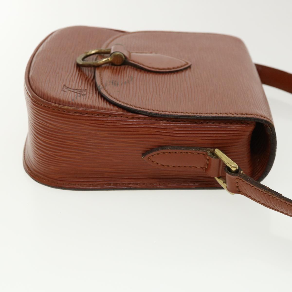 LOUIS VUITTON Epi Saint Cloud PM Shoulder Bag Brown LV 32162