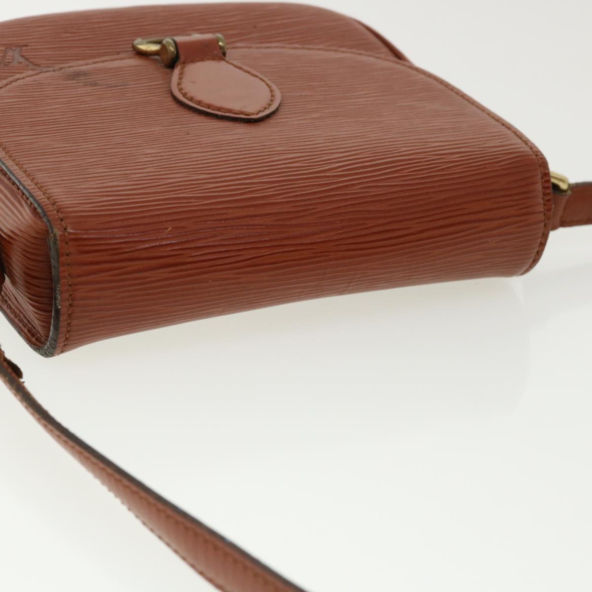 LOUIS VUITTON Epi Saint Cloud PM Shoulder Bag Brown LV 32162