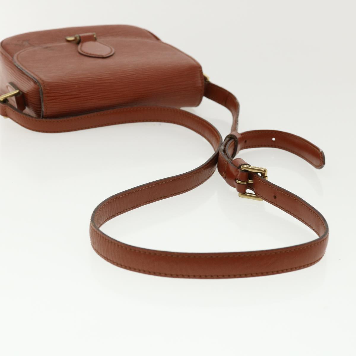 LOUIS VUITTON Epi Saint Cloud PM Shoulder Bag Brown LV 32162