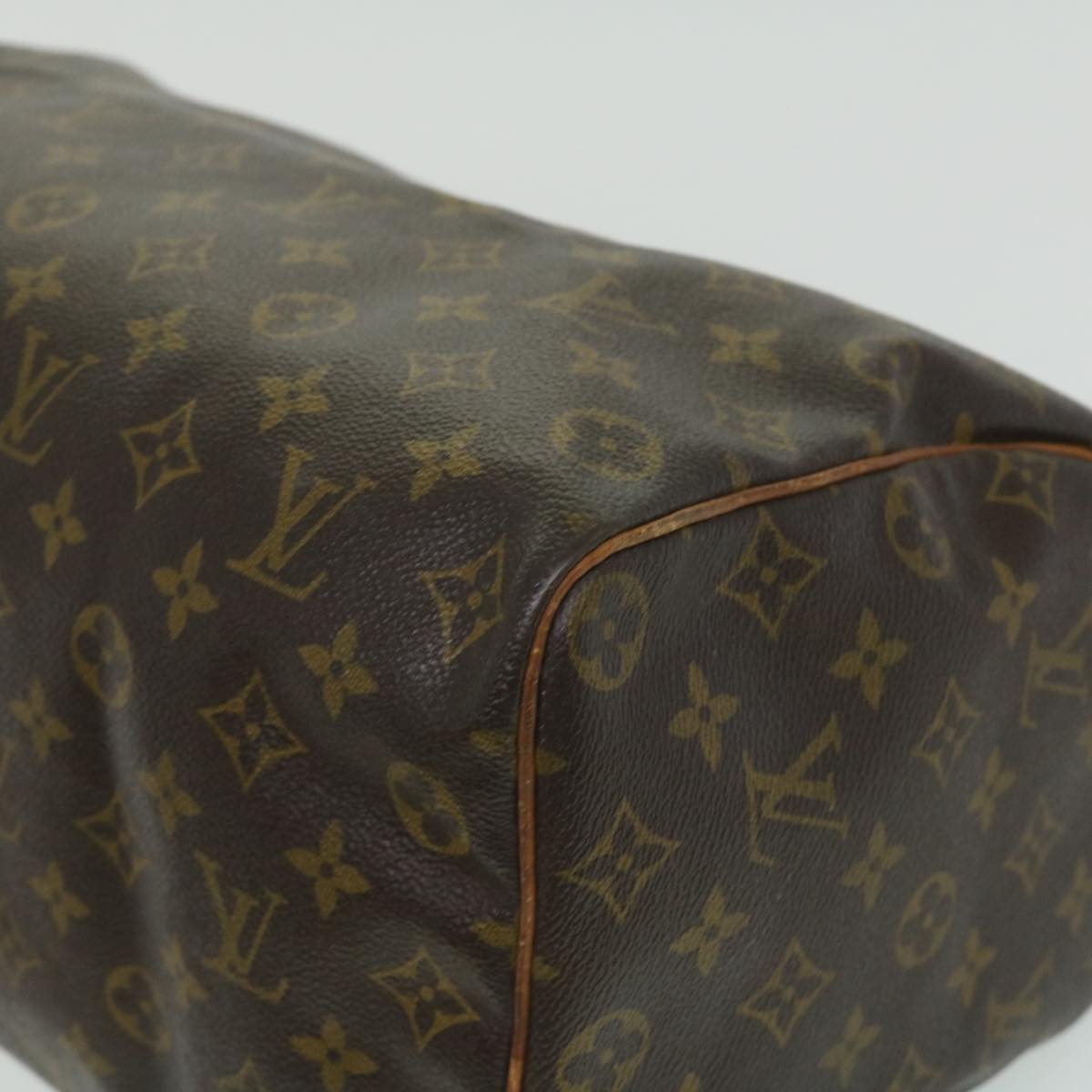 LOUIS VUITTON Monogram Speedy 35 Hand Bag M41524 LV 32185
