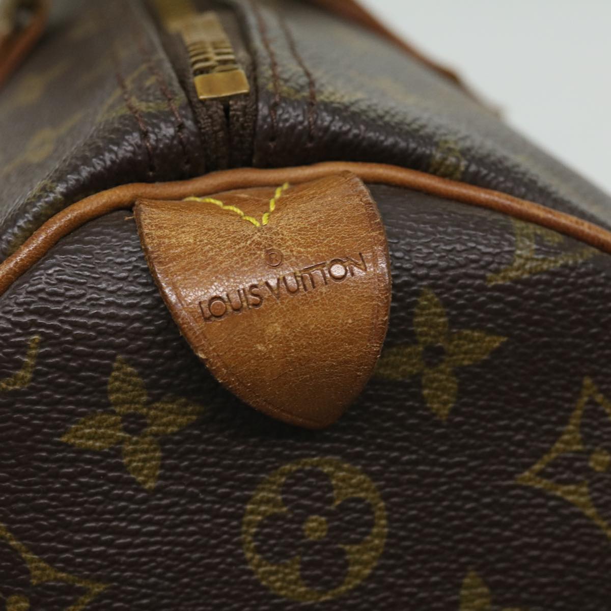 LOUIS VUITTON Monogram Speedy 35 Hand Bag M41524 LV 32185