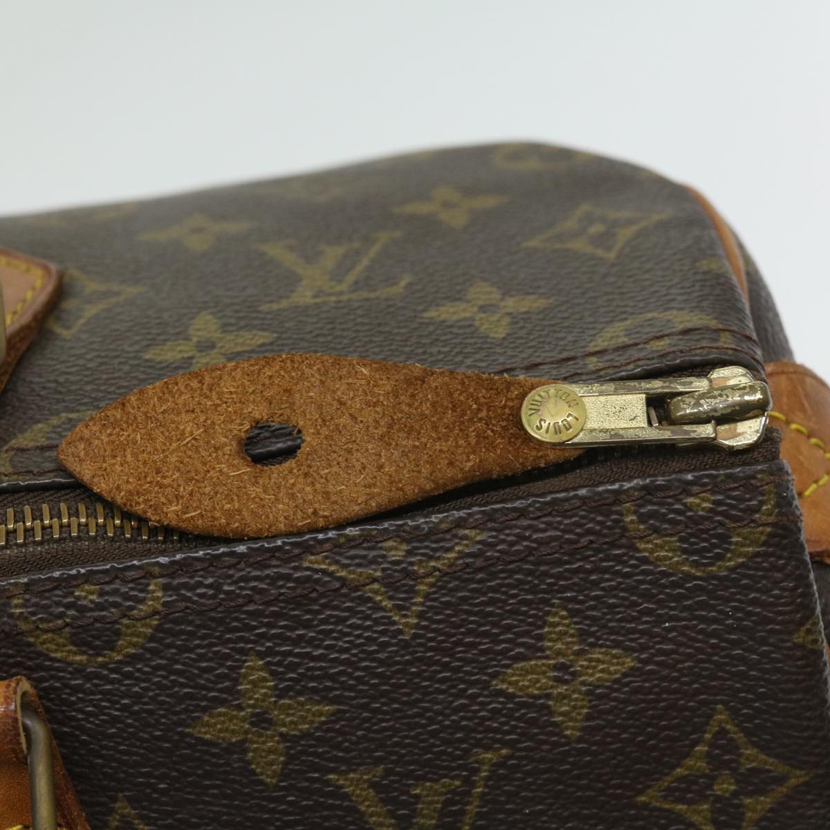 LOUIS VUITTON Monogram Speedy 35 Hand Bag M41524 LV 32185