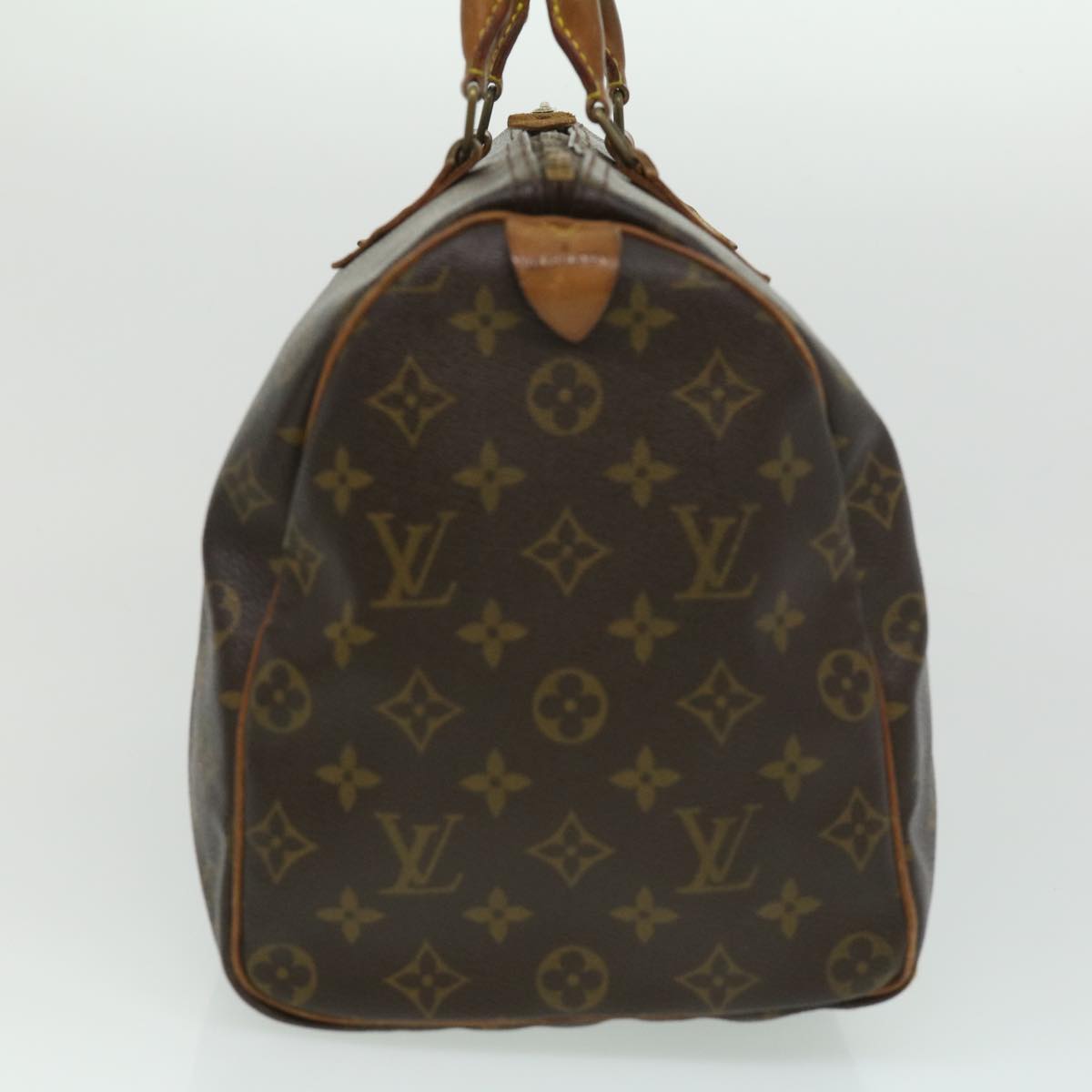 LOUIS VUITTON Monogram Speedy 35 Hand Bag M41524 LV 32185