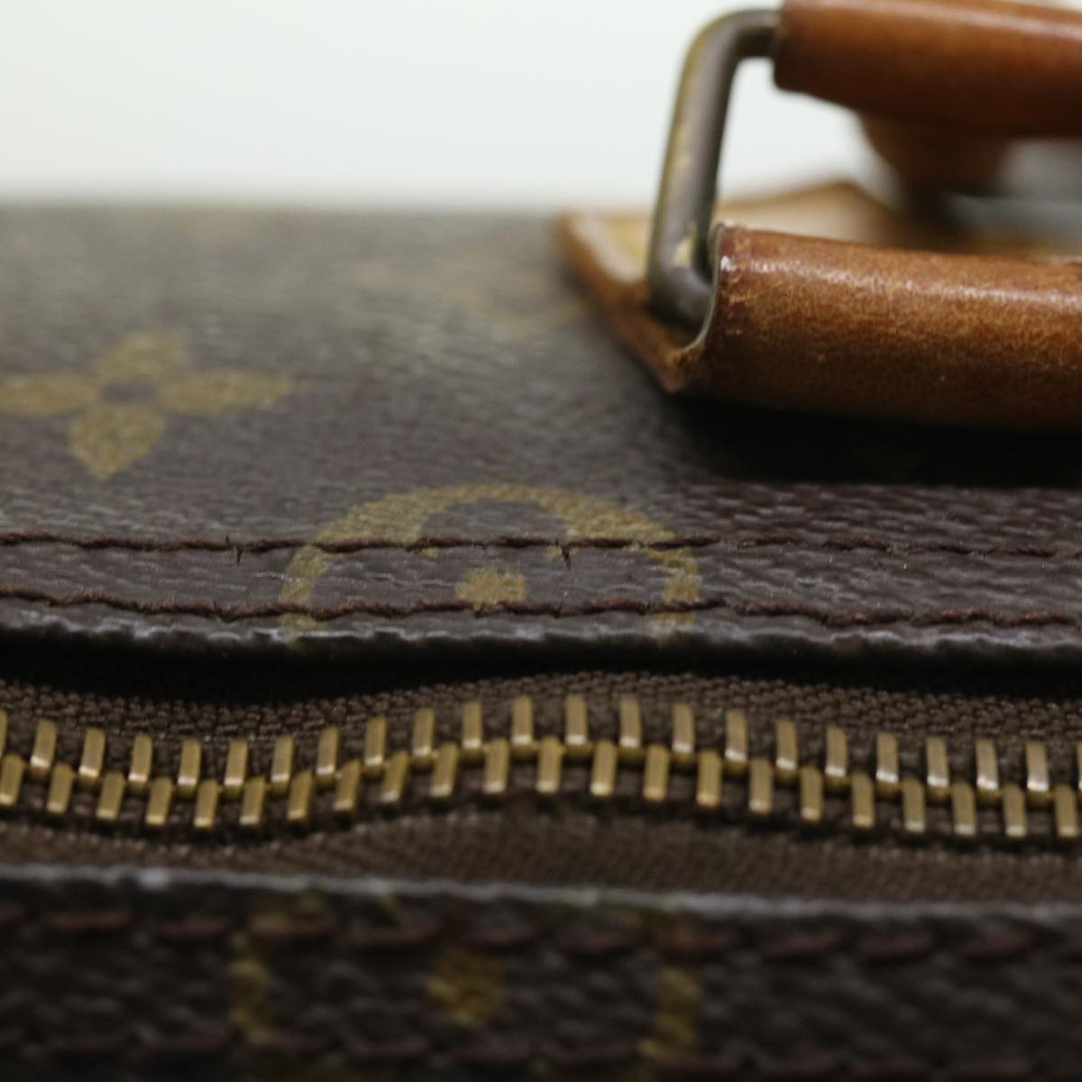 LOUIS VUITTON Monogram Speedy 35 Hand Bag M41524 LV 32185