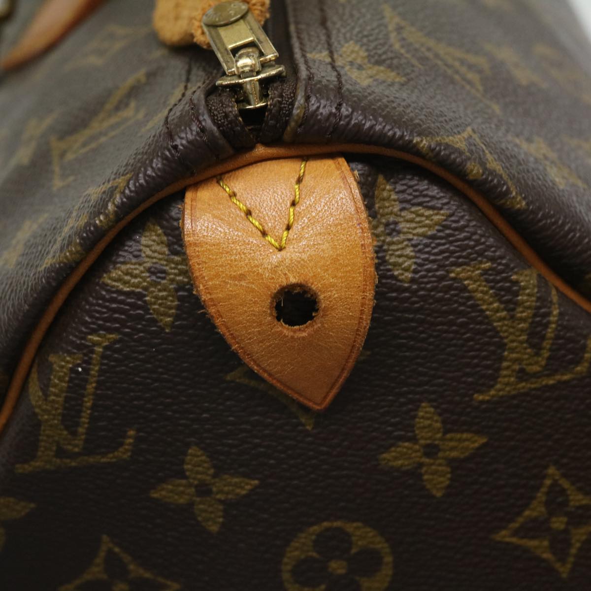 LOUIS VUITTON Monogram Speedy 40 Hand Bag M41522 LV 32186
