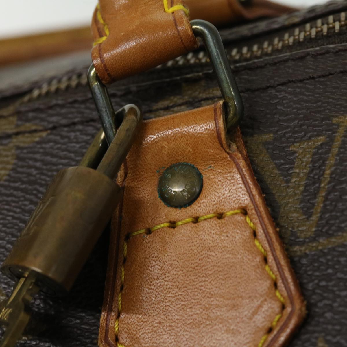LOUIS VUITTON Monogram Speedy 40 Hand Bag M41522 LV 32186