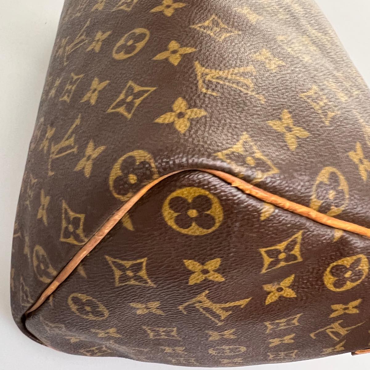 LOUIS VUITTON Monogram Speedy 40 Hand Bag M41522 LV 32187