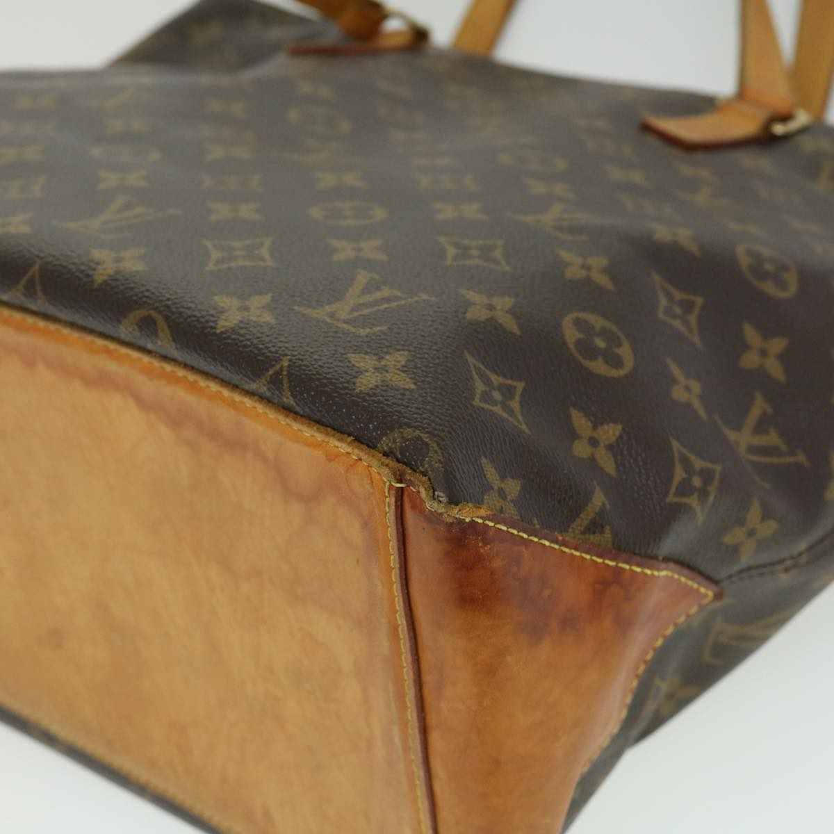 LOUIS VUITTON Monogram Cabas Mezzo Tote Bag M51151 LV 32280
