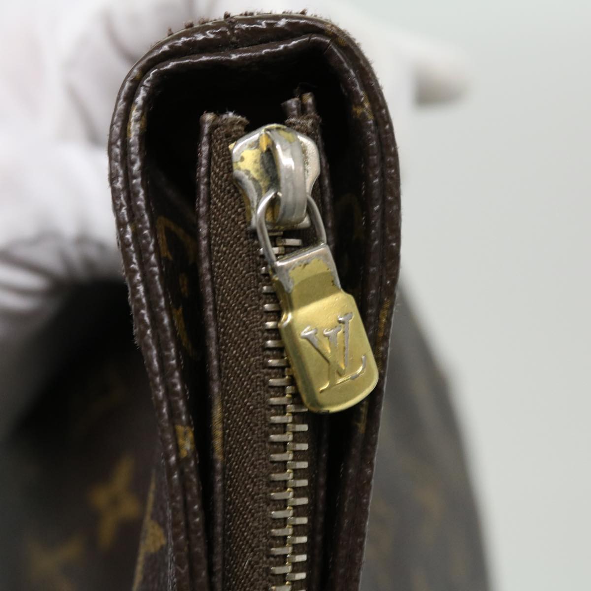 LOUIS VUITTON Monogram Cabas Mezzo Tote Bag M51151 LV 32280