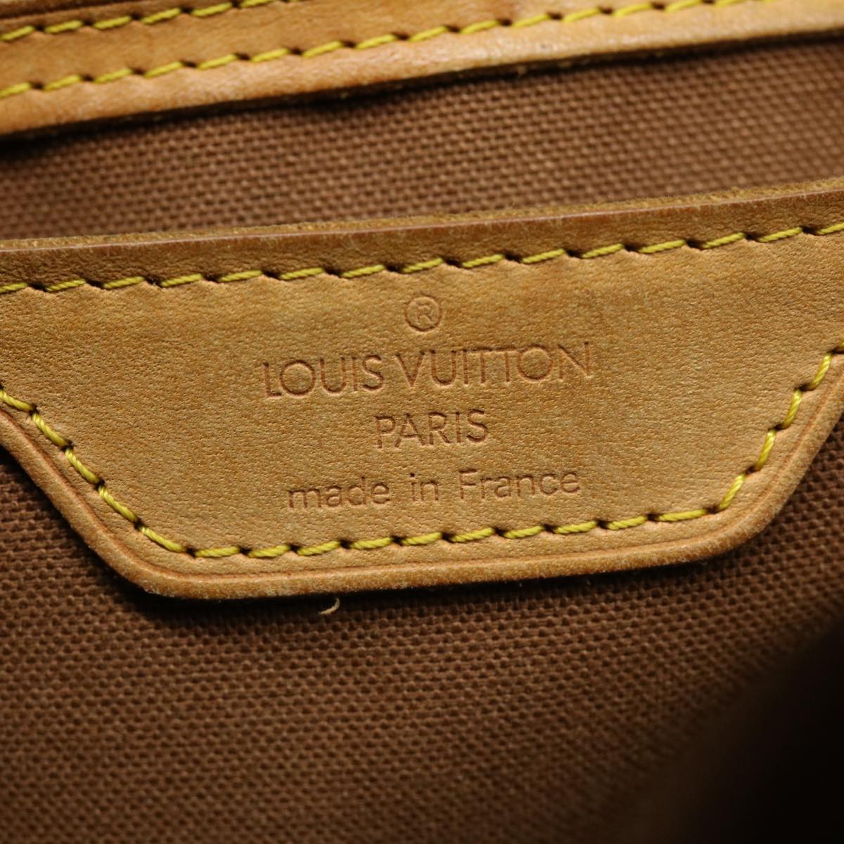 LOUIS VUITTON Monogram Cabas Mezzo Tote Bag M51151 LV 32280