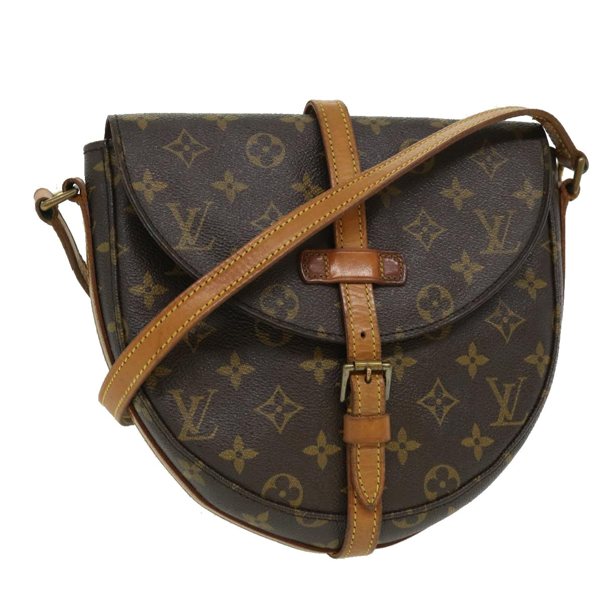 LOUIS VUITTON Monogram Chantilly GM Shoulder Bag M51232 LV 32284