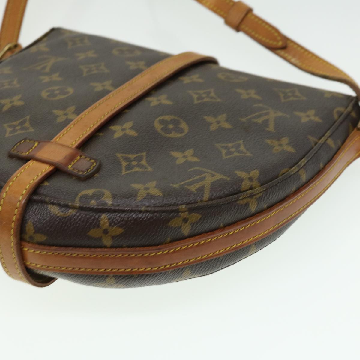 LOUIS VUITTON Monogram Chantilly GM Shoulder Bag M51232 LV 32284