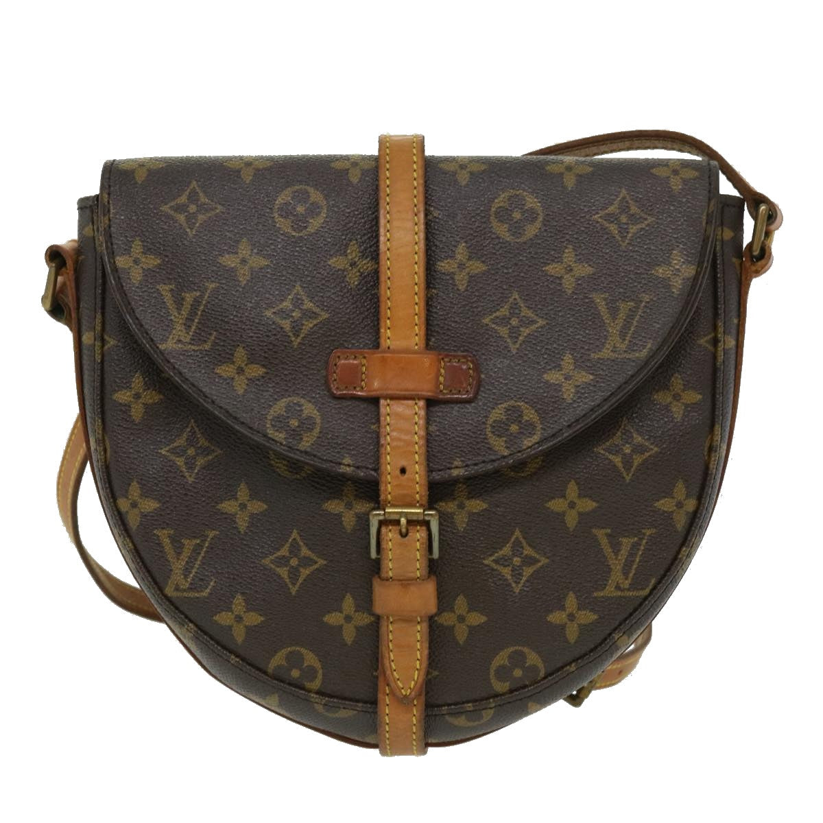 LOUIS VUITTON Monogram Chantilly GM Shoulder Bag M51232 LV 32284