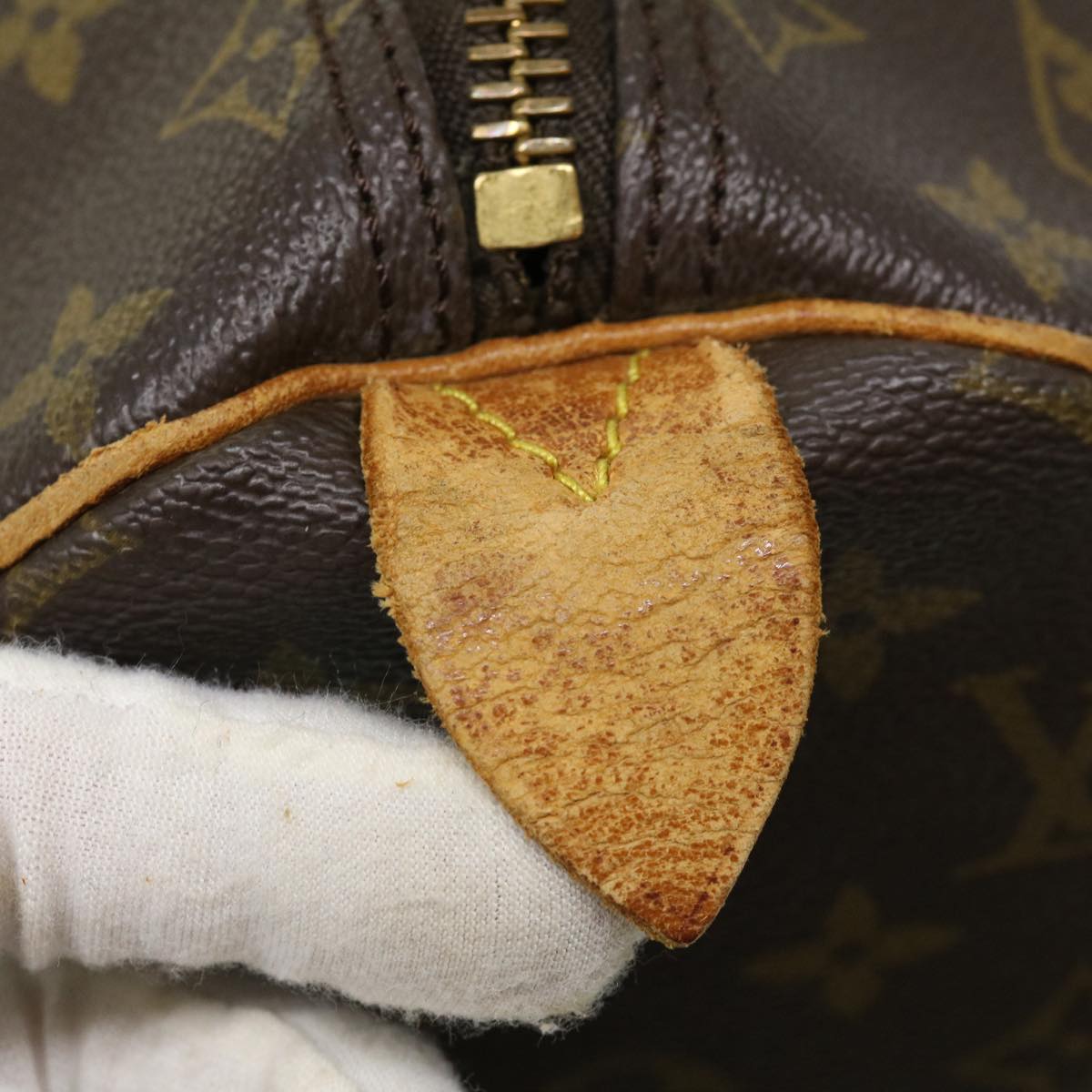 LOUIS VUITTON Monogram Keepall 45 Boston Bag M41428 LV 32296
