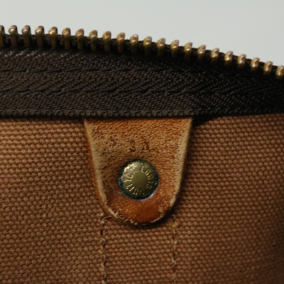 LOUIS VUITTON Monogram Keepall 45 Boston Bag M41428 LV 32296