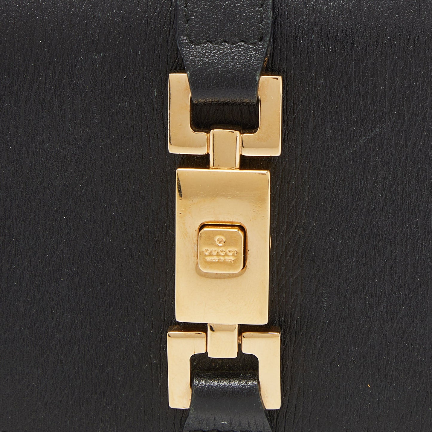 Luxury Gucci Trending 2025  Leather Jackie Compact Wallet