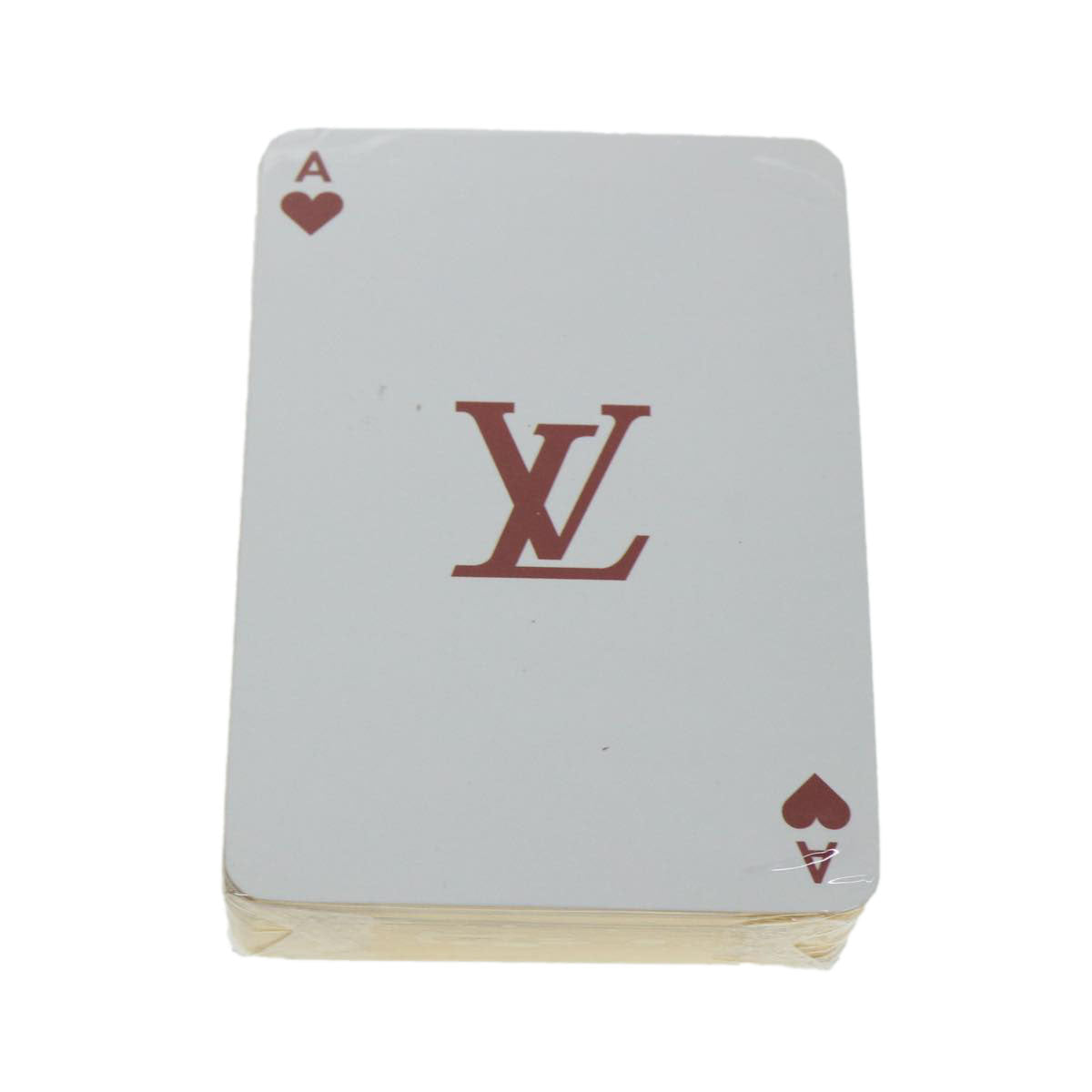 LOUIS VUITTON Multicolor Playing Cards VIP only White Black LV 32323A