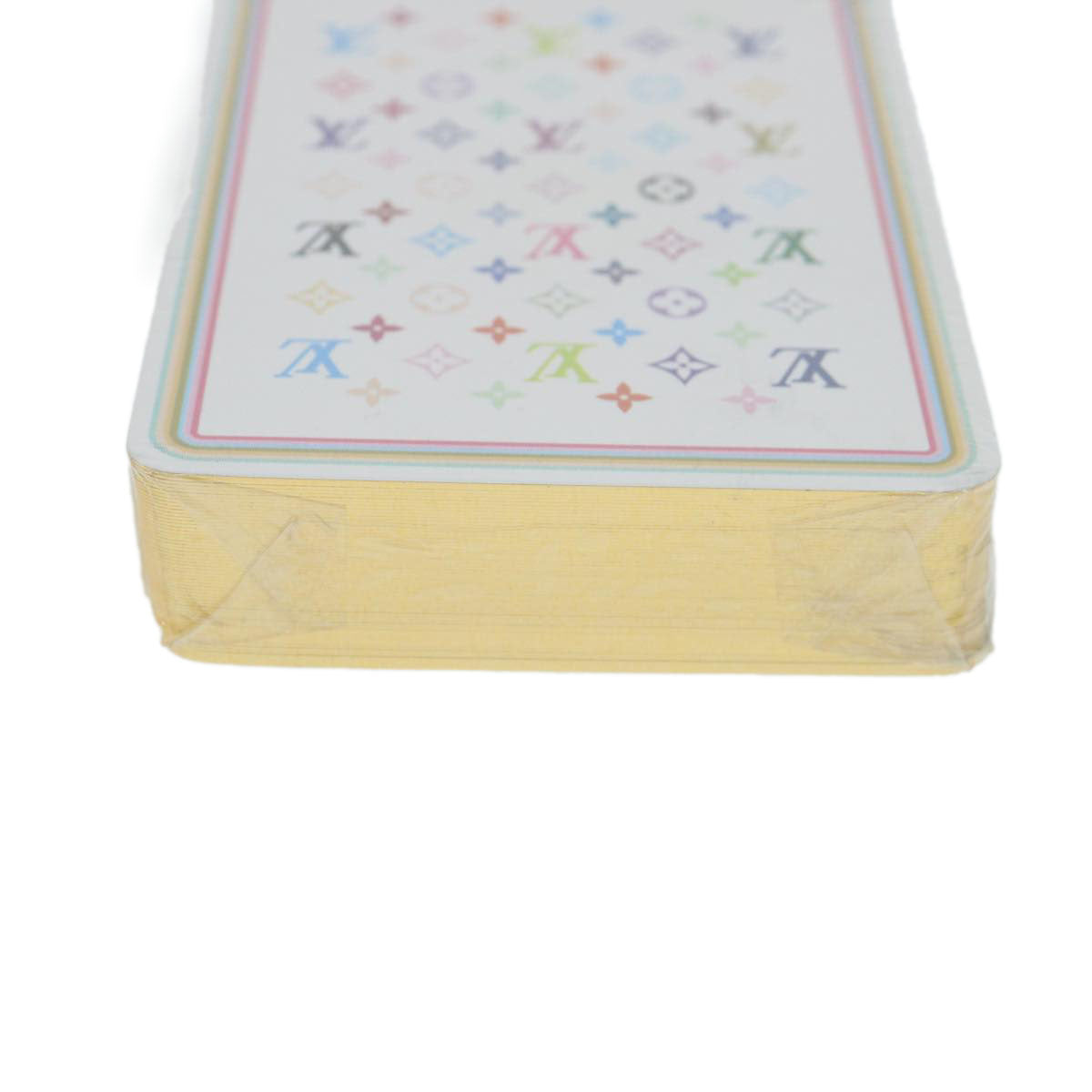 LOUIS VUITTON Multicolor Playing Cards VIP only White Black LV 32323A