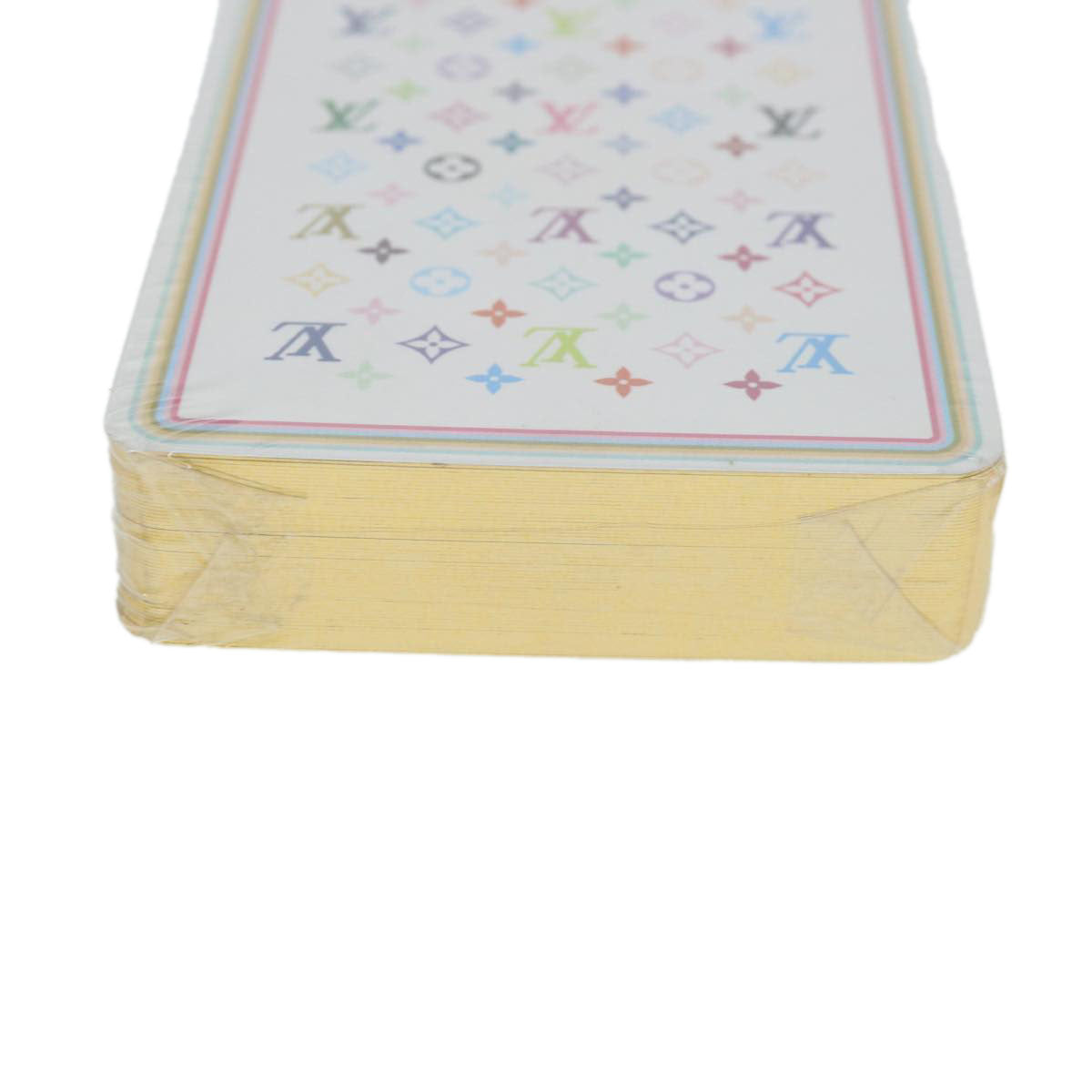 LOUIS VUITTON Multicolor Playing Cards VIP only White Black LV 32323A