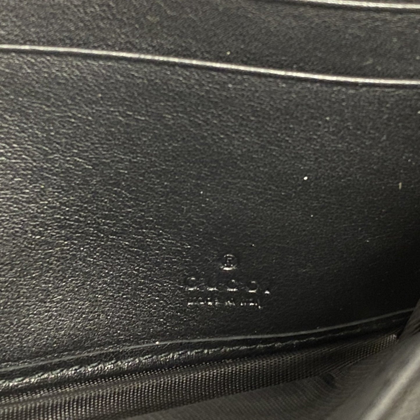 Gucci  Leather Long Wallet (Bi-Fold)