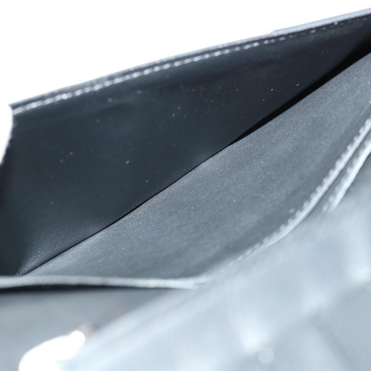 LOUIS VUITTON Damier Anfini Portefeuille Brazza Wallet Black N63010 32380