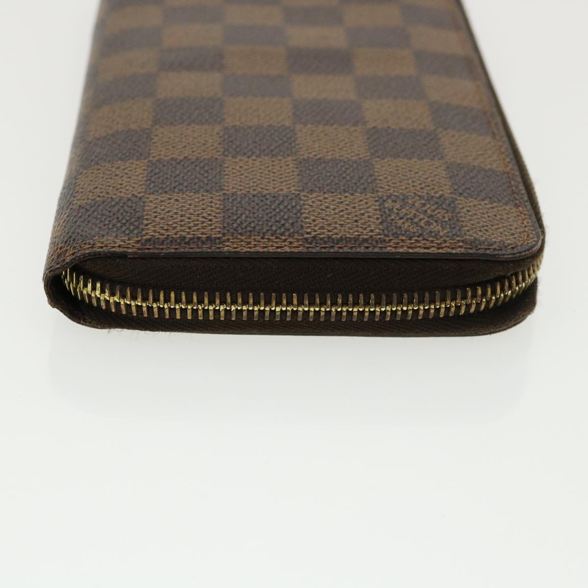 LOUIS VUITTON Damier Ebene Zippy Wallet Long Wallet N41661 LV 32381