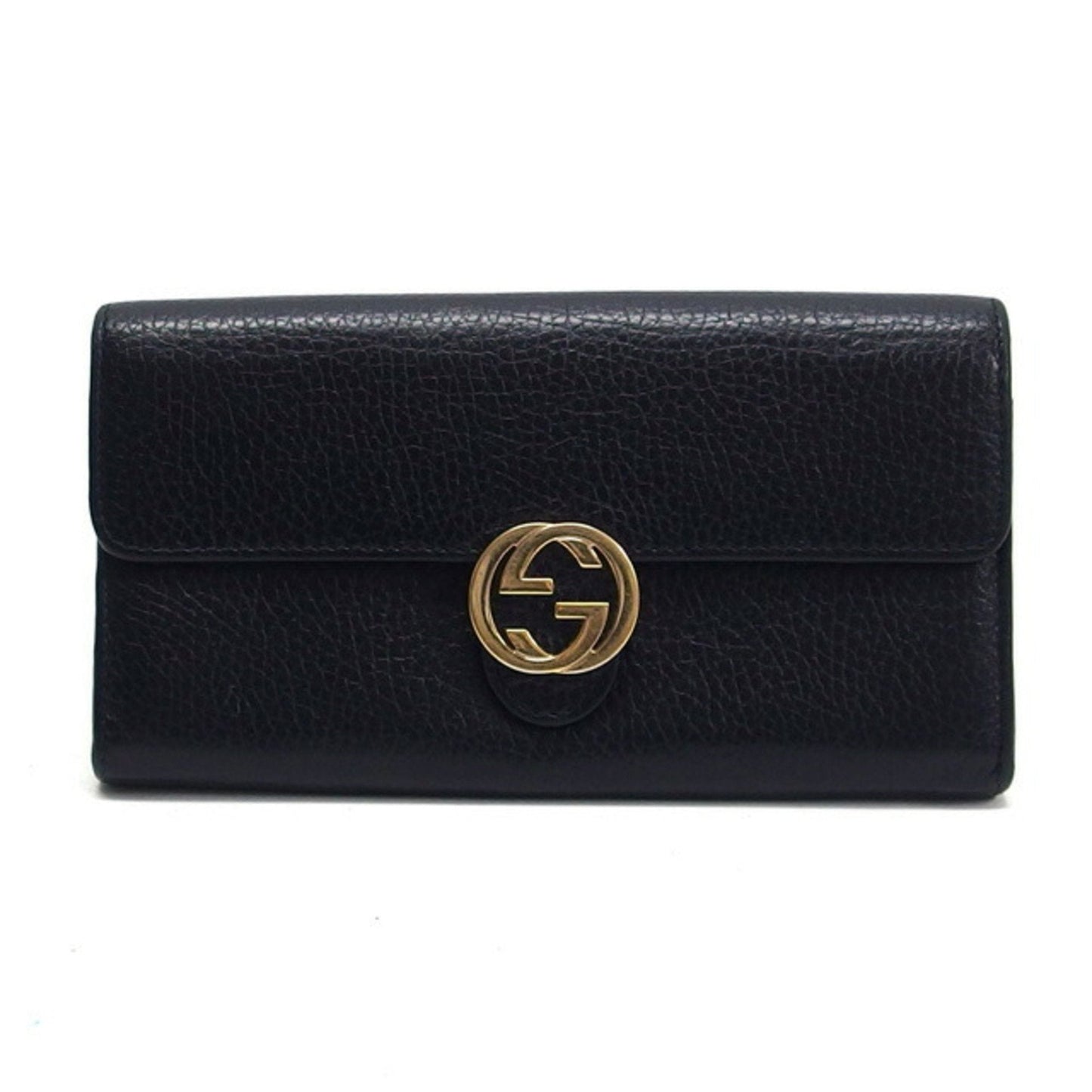 Luxury Gucci Trending 2025 Interlocking  Leather Wallet  ()