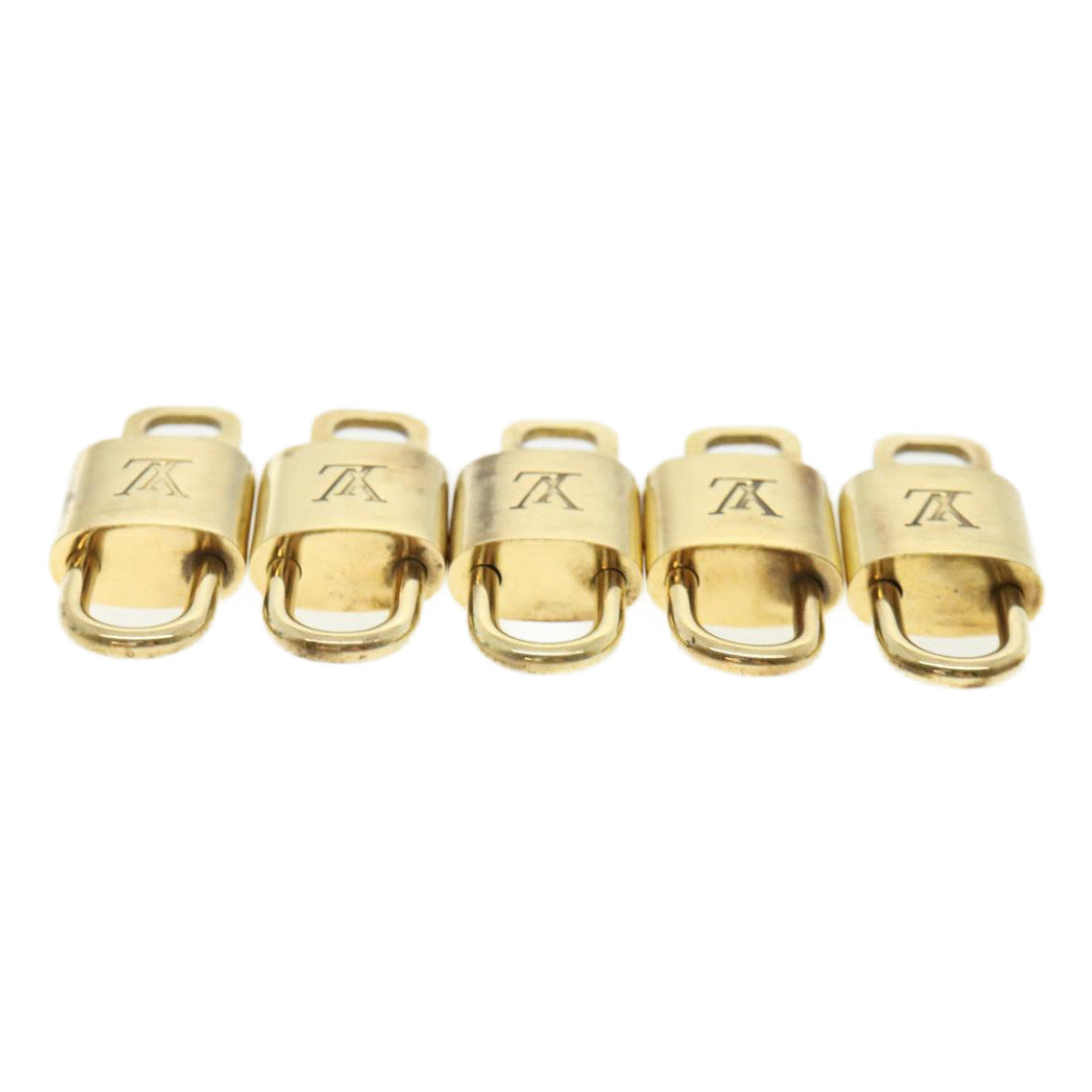 LOUIS VUITTON Padlock 10set Padlock Gold Tone LV 32412