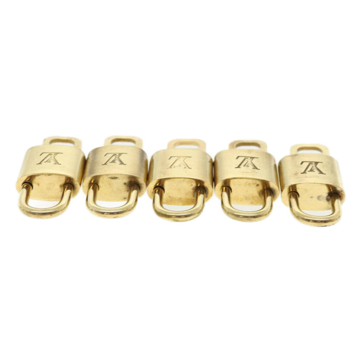 LOUIS VUITTON Padlock 10set Padlock Gold Tone LV 32413