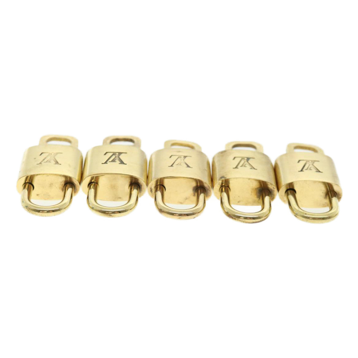 LOUIS VUITTON Padlock 10set Gold Tone LV 32415